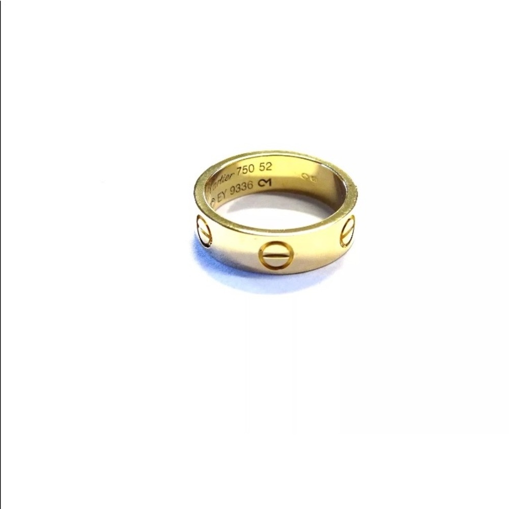 Cartier 18kt yellow gold Love ring